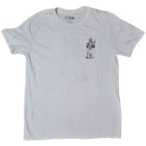 Thirty Single‎ Graphic T-Shirt Men Large King of Spades Skeleton Grim Reaper (K)